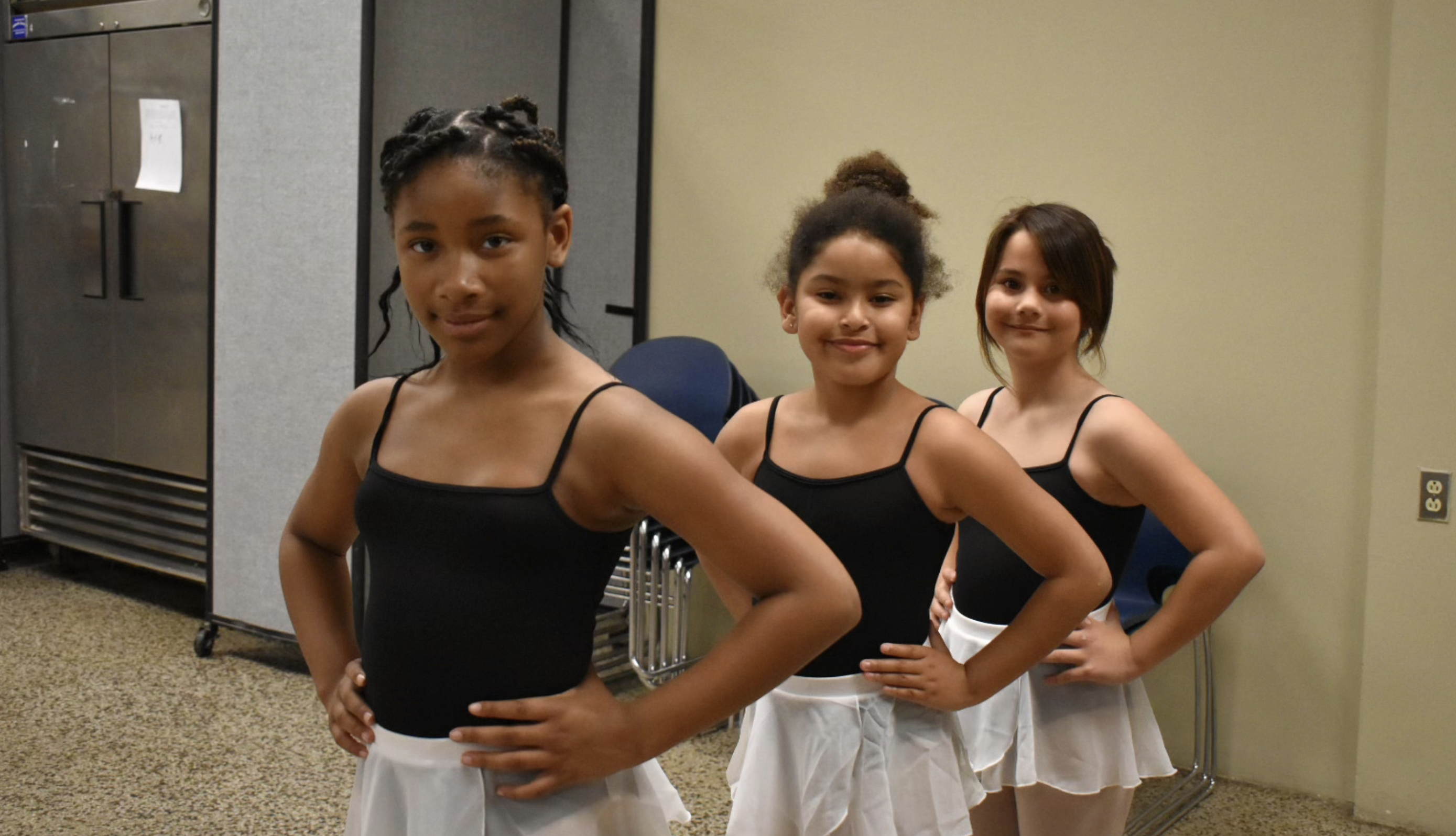 Students with uniforms by Dance Depot