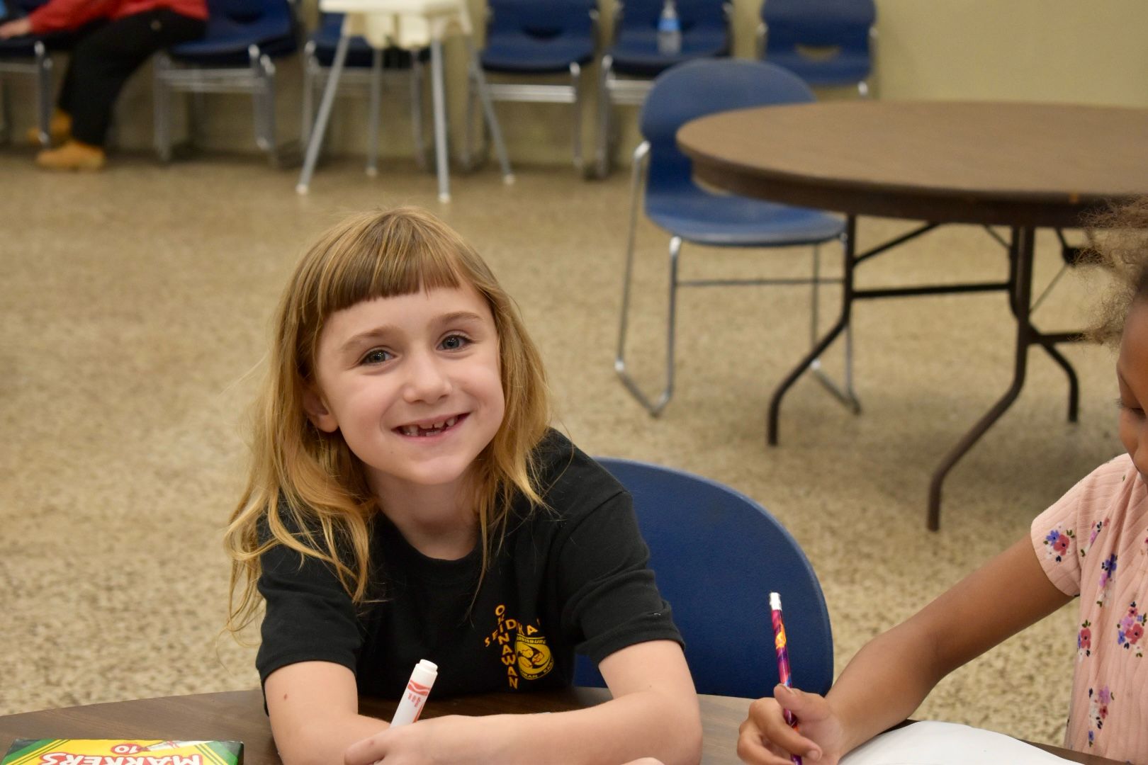 Student during creative writing class beginner level